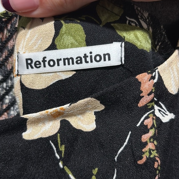 REFORMATION creed floral midi dress - Picture 2 of 7